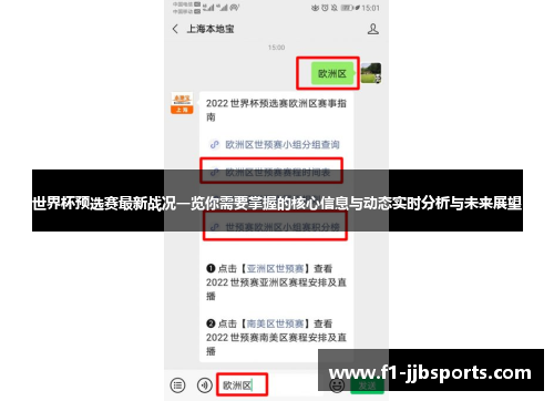 世界杯预选赛最新战况一览你需要掌握的核心信息与动态实时分析与未来展望